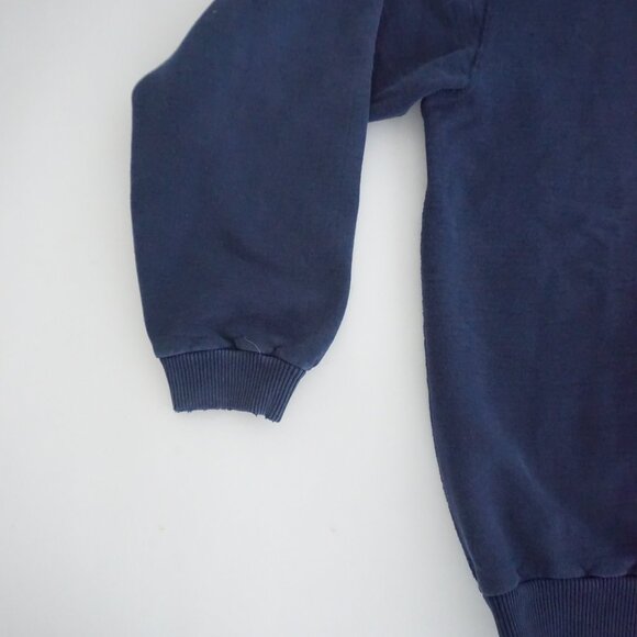 Vintage Non-Fiction Navy Collegiate Sweatshirt Embroidered Kenner Graphic Medium - Picture 7 of 9